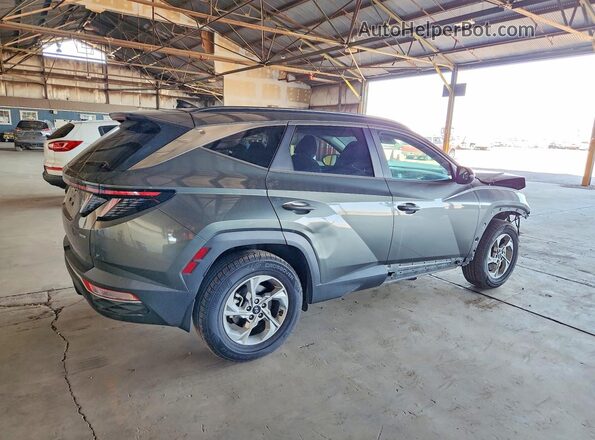 5NMJBCAE4NH036226 2022 HYUNDAI TUCSON Gray Trasero derecho