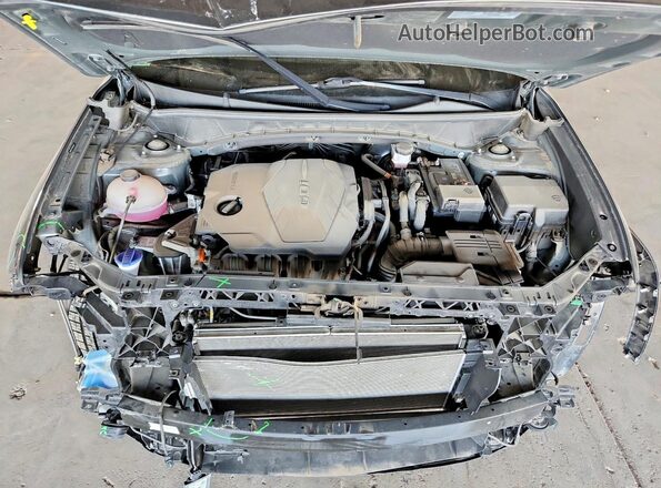 5NMJBCAE4NH036226 2022 HYUNDAI TUCSON Gray Vista del compartimento del motor