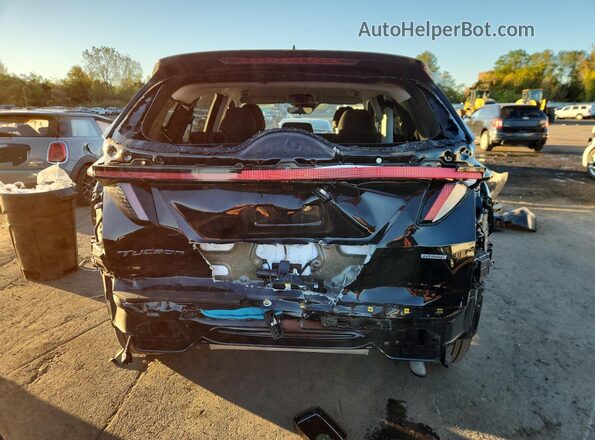 5NMJBCAE4PH254086 2023 HYUNDAI TUCSON Black Հետևի տեսք