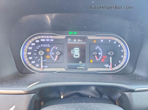 5NMJBCAE5PH189491 2023 HYUNDAI TUCSON Черный Вид щитка приборов