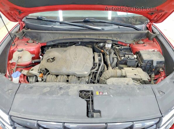 5NMJBCAE5PH217631 2023 HYUNDAI TUCSON Red Vista del compartimento del motor