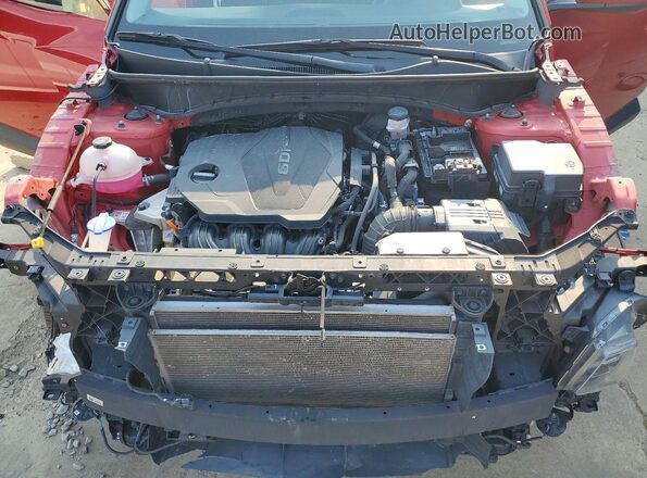 5NMJBCAE5PH266067 2023 HYUNDAI TUCSON Red ძრავის განყოფილების ხედი