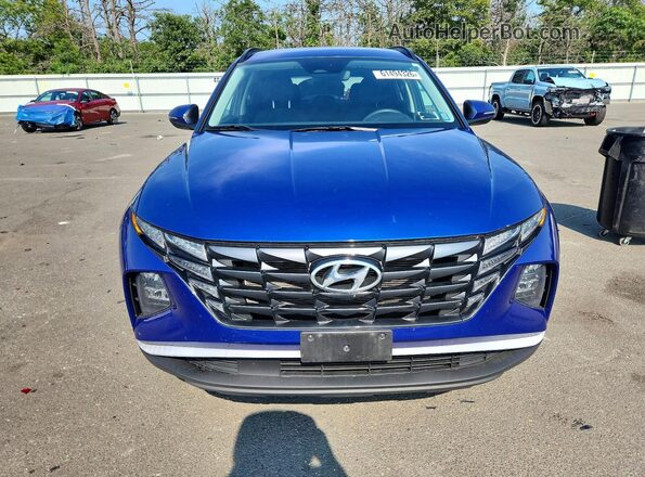 5NMJBCAE5PH291003 2023 HYUNDAI TUCSON Синий Вид спереди
