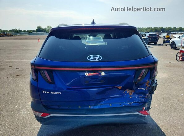 5NMJBCAE5PH291003 2023 HYUNDAI TUCSON Синий Вид сзади