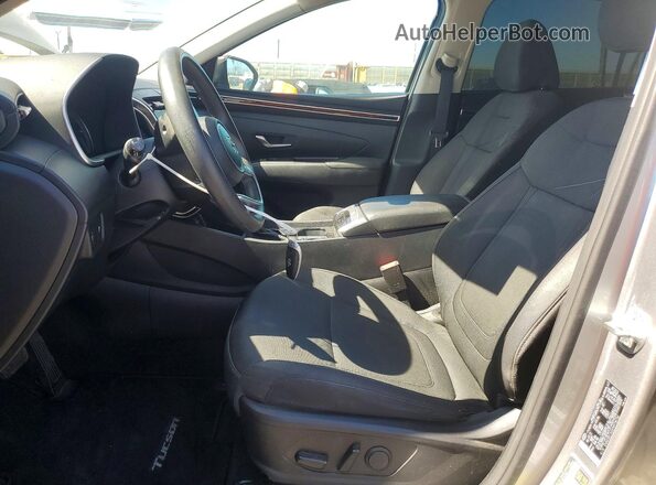 5NMJBCAE6NH116756 2022 HYUNDAI TUCSON Silver Widok wnętrza z przodu