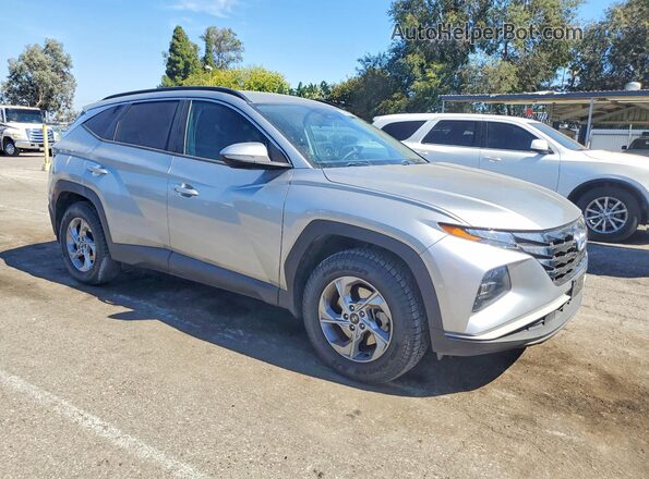 5NMJBCAE6NH116756 2022 HYUNDAI TUCSON Silver Przód prawy