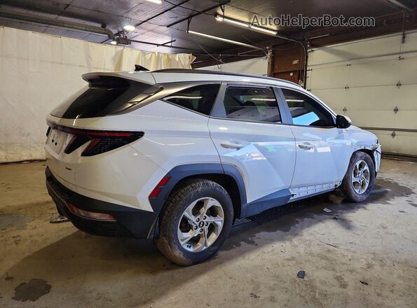 5NMJBCAE6NH155251 2022 HYUNDAI TUCSON White უკანა მარჯვენა