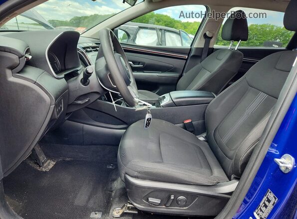 5NMJBCAE6PH174403 2023 HYUNDAI TUCSON Blue Вид салону спереду