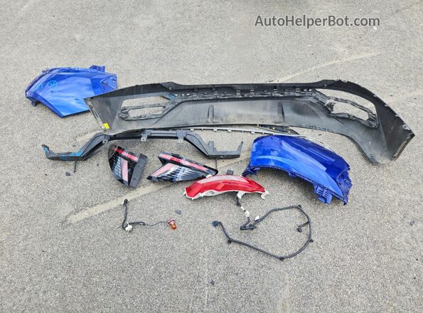 5NMJBCAE6PH174403 2023 HYUNDAI TUCSON Blue Вид наклейки з VIN-кодом