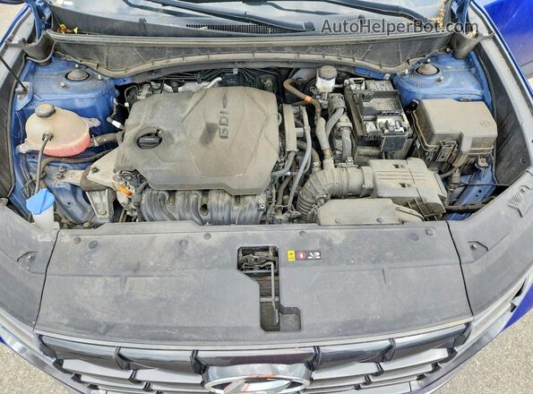 5NMJBCAE6PH174403 2023 HYUNDAI TUCSON Blue Вид підкапотного простору