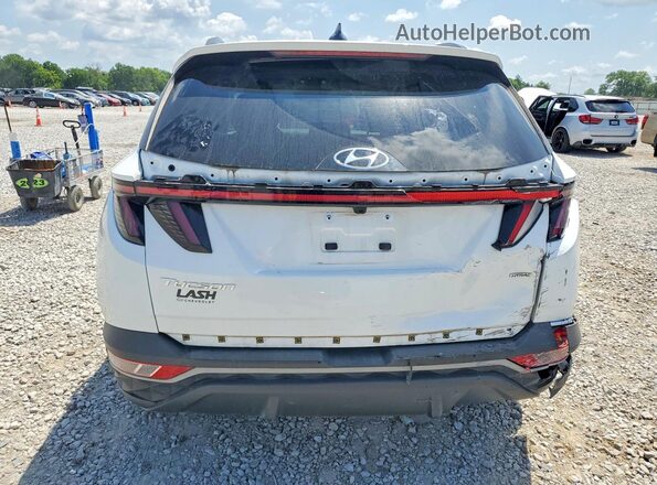 5NMJBCAE7NH091222 2022 HYUNDAI TUCSON White Հետևի տեսք