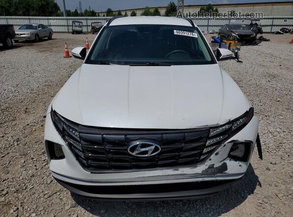 5NMJBCAE7NH091222 2022 HYUNDAI TUCSON White Դիմացի տեսք