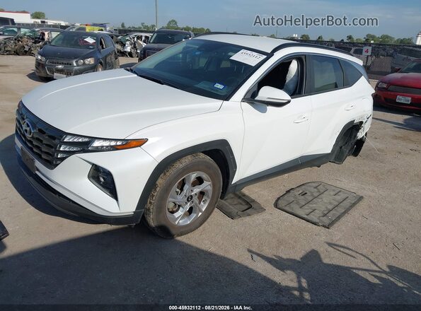 5NMJBCAE7NH148003 2022 HYUNDAI TUCSON White Przód lewy