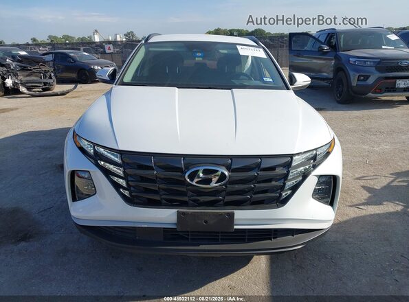 5NMJBCAE7NH148003 2022 HYUNDAI TUCSON White Widok zestawu wskaźników
