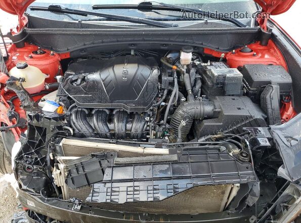 5NMJBCAE7PH221048 2023 HYUNDAI TUCSON Красный Вид подкапотного пространства