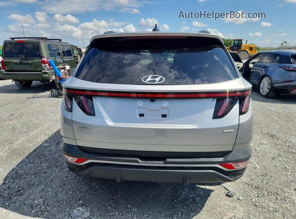 5NMJBCAE7PH255765 2023 HYUNDAI TUCSON Серебряный Вид сзади