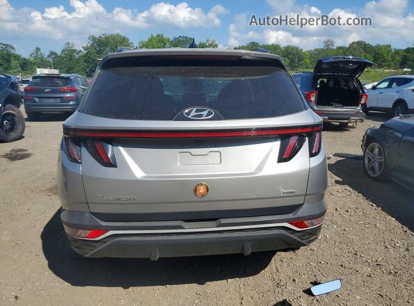 5NMJBCAE7PH281749 2023 HYUNDAI TUCSON Silver Вид ззаду
