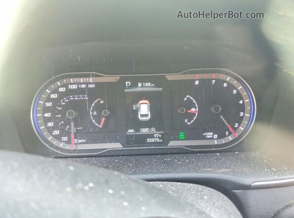 5NMJBCAE7PH281749 2023 HYUNDAI TUCSON Silver Вид щитка приладів