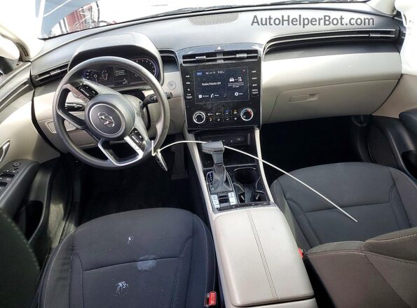 5NMJBCAE8PH242359 2023 HYUNDAI TUCSON Gray Вид панелі приладів