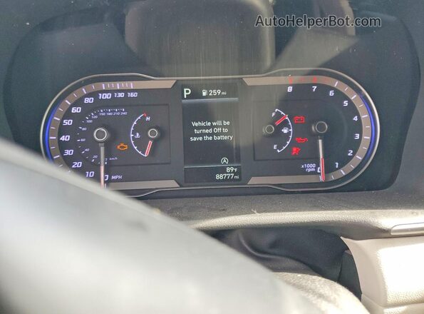 5NMJBCAE8PH242359 2023 HYUNDAI TUCSON Gray Вид щитка приладів