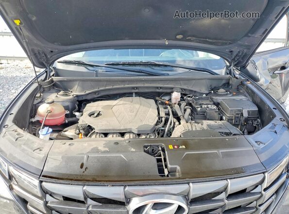 5NMJBCAE8PH242359 2023 HYUNDAI TUCSON Gray Вид підкапотного простору