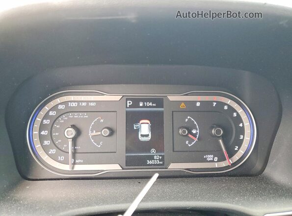 5NMJBCAE8PH257072 2023 HYUNDAI TUCSON Gray Instrument cluster view