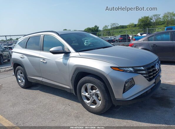 5NMJBCAE8PH284143 2023 HYUNDAI TUCSON Silver Widok wnętrza z tyłu
