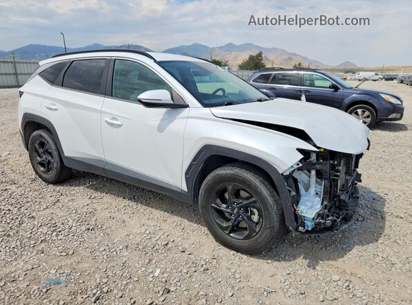 5NMJBCAE9NH019485 2022 HYUNDAI TUCSON White Передня права чверть