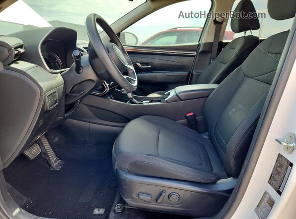 5NMJBCAE9NH019485 2022 HYUNDAI TUCSON White Вид салону спереду