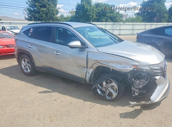 5NMJBCAE9PH199442 2023 HYUNDAI TUCSON Silver Front right