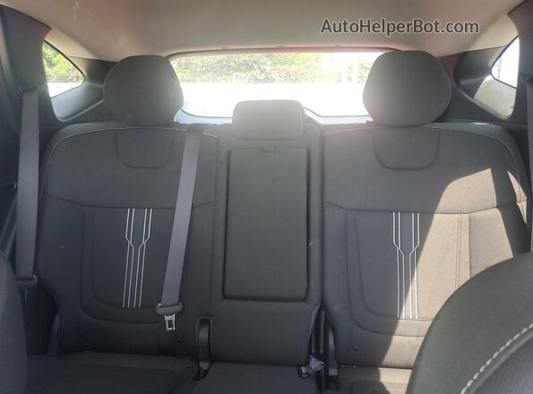 5NMJBCAE9PH199442 2023 HYUNDAI TUCSON Silver Rear seats view