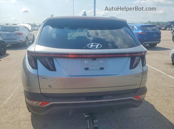 5NMJBCAE9PH199442 2023 HYUNDAI TUCSON Silver Rear view