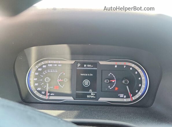 5NMJBCAE9PH204834 2023 HYUNDAI TUCSON Угольный Вид щитка приборов