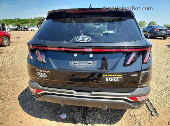 5NMJBCAE9PH247358 2023 HYUNDAI TUCSON Black Widok z tyłu