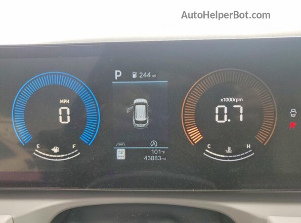 5NMJBCDE0SH495874 2025 HYUNDAI TUCSON Silver Սարքավորումների վահանակի տեսք