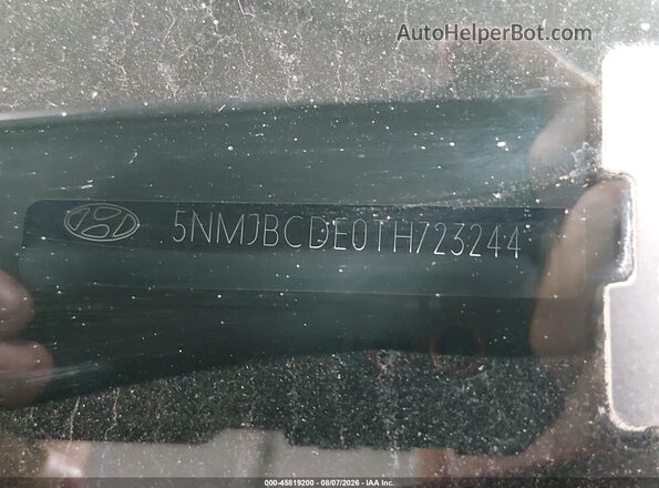 5NMJBCDE0TH723244 2026 HYUNDAI TUCSON Red Engine compartment view
