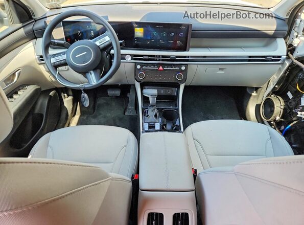 5NMJBCDE1TH636582 2026 HYUNDAI TUCSON White Vista del salpicadero