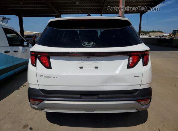 5NMJBCDE1TH675060 2026 HYUNDAI TUCSON White Widok z tyłu