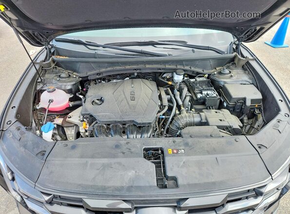 5NMJBCDE2TH667937 2026 HYUNDAI TUCSON Black Vista del compartimento del motor