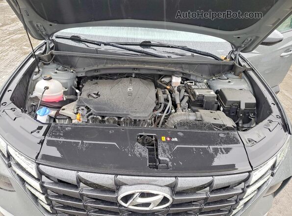 5NMJBCDE3RH401528 2024 HYUNDAI TUCSON Gray Вид підкапотного простору