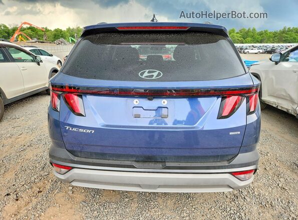 5NMJBCDE3SH522100 2025 HYUNDAI TUCSON Blue Вид ззаду