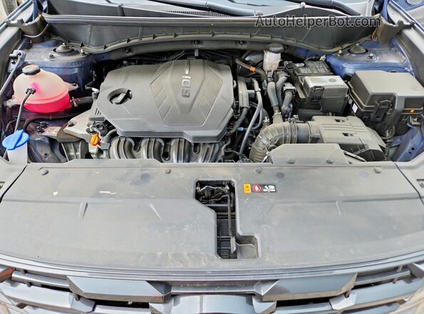 5NMJBCDE3SH522100 2025 HYUNDAI TUCSON Blue Вид підкапотного простору