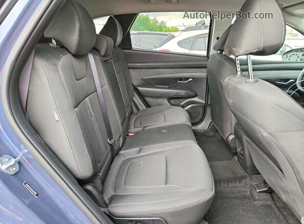5NMJBCDE3SH522100 2025 HYUNDAI TUCSON Blue Вид задньої частини салону