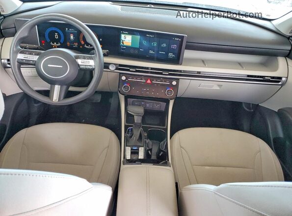 5NMJBCDE5SH533681 2025 HYUNDAI TUCSON Silver Dashboard view