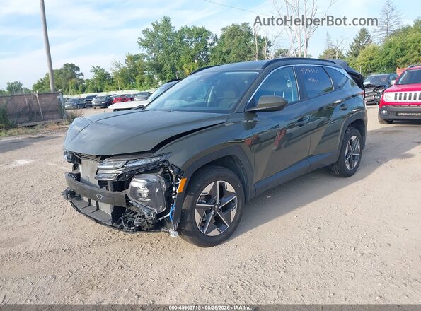 5NMJBCDE5TH616254 2026 HYUNDAI TUCSON Зеленый Передняя левая четверть