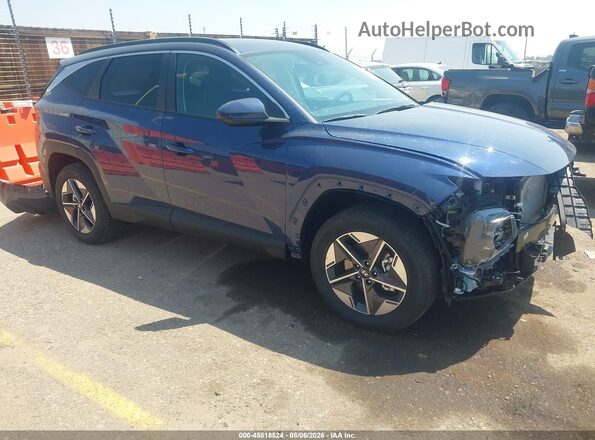 5NMJBCDE5TH759365 2026 HYUNDAI TUCSON Blue Widok wnętrza z tyłu