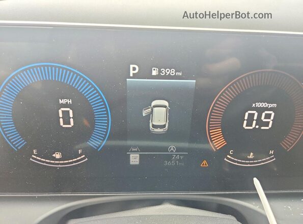 5NMJBCDE6TH608549 2026 HYUNDAI TUCSON Silver Սարքավորումների վահանակի տեսք