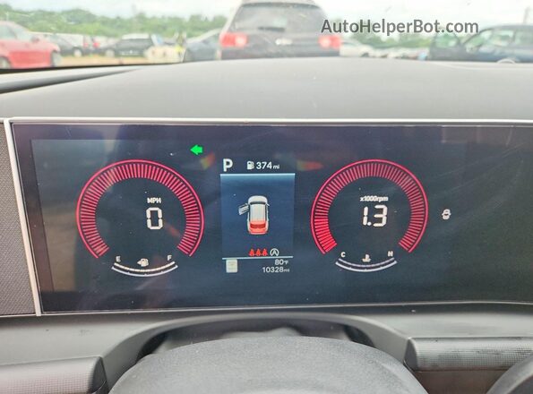5NMJBCDE6TH686782 2026 HYUNDAI TUCSON Silver Widok zestawu wskaźników
