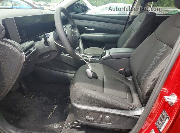 5NMJBCDE7TH657890 2026 HYUNDAI TUCSON Red Front interior view