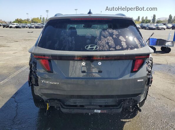 5NMJBCDE7TH725699 2026 HYUNDAI TUCSON Gray VIN კოდის სტიკერის ხედი